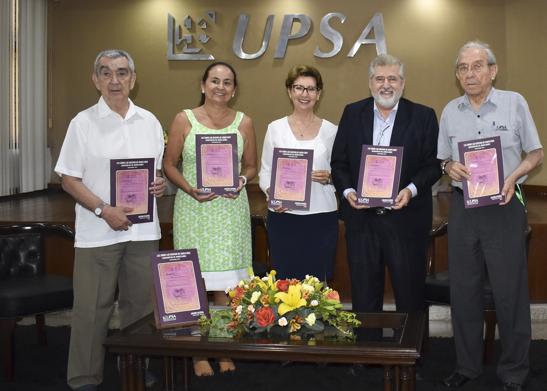 UPSA presentó documentos sobre Andrés Ibáñez y los sucesos de 1876  